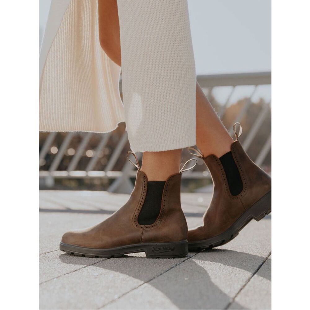 Blundstone Originals #2151 Women's High Top Boots - Antique Brown Leather